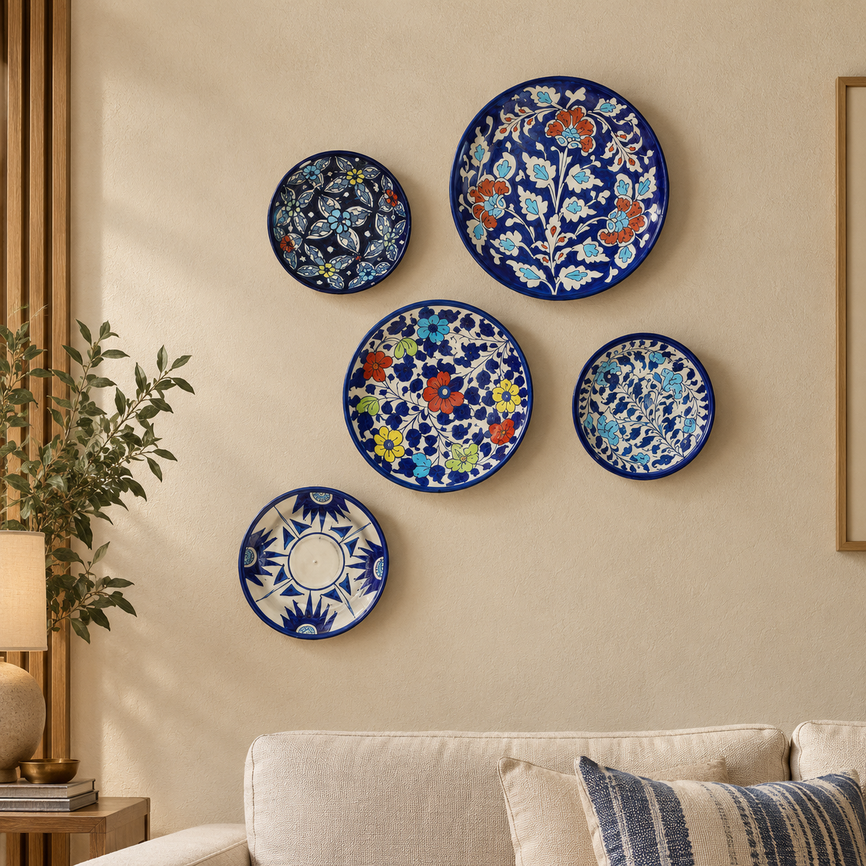 colourful ceramic plate gallery wall colourful ceramic plate gallery wall